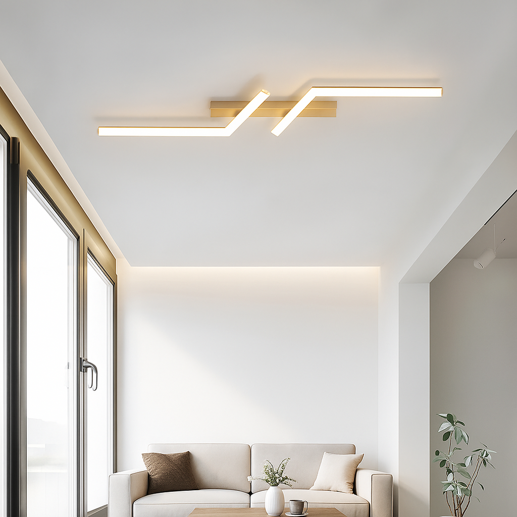 Minimalistické lineární LED stropní svítidlo