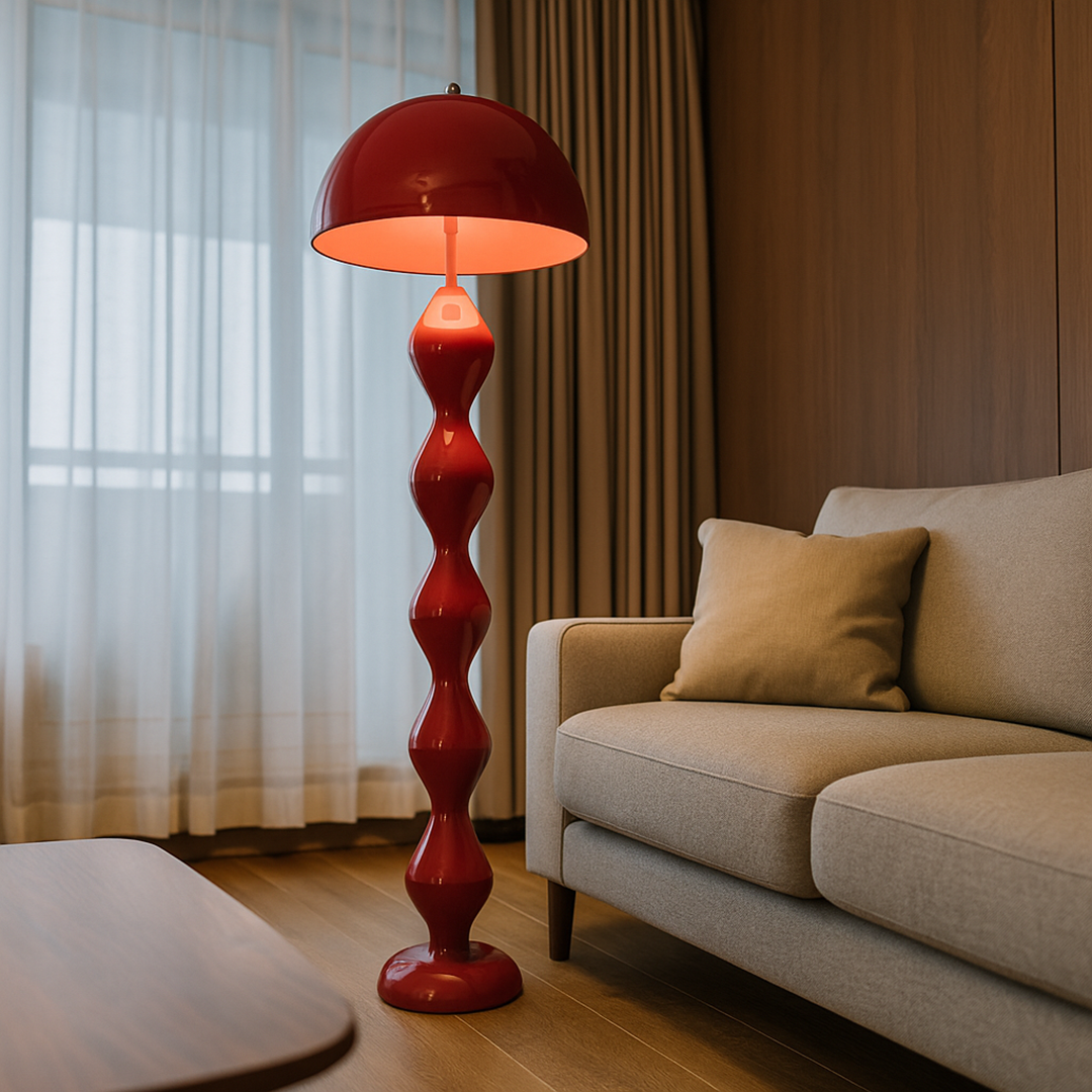 Slank gulvlampe | Moderne skandinavisk stil