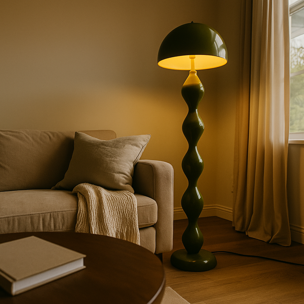 Slank gulvlampe | Moderne skandinavisk stil