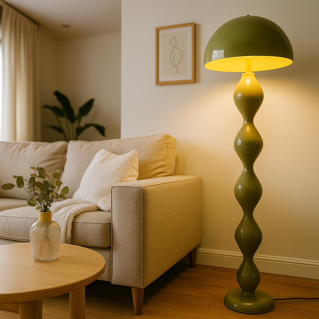 Slank gulvlampe | Moderne skandinavisk stil