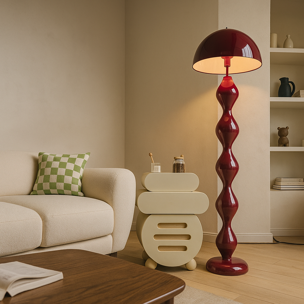Slank gulvlampe | Moderne skandinavisk stil