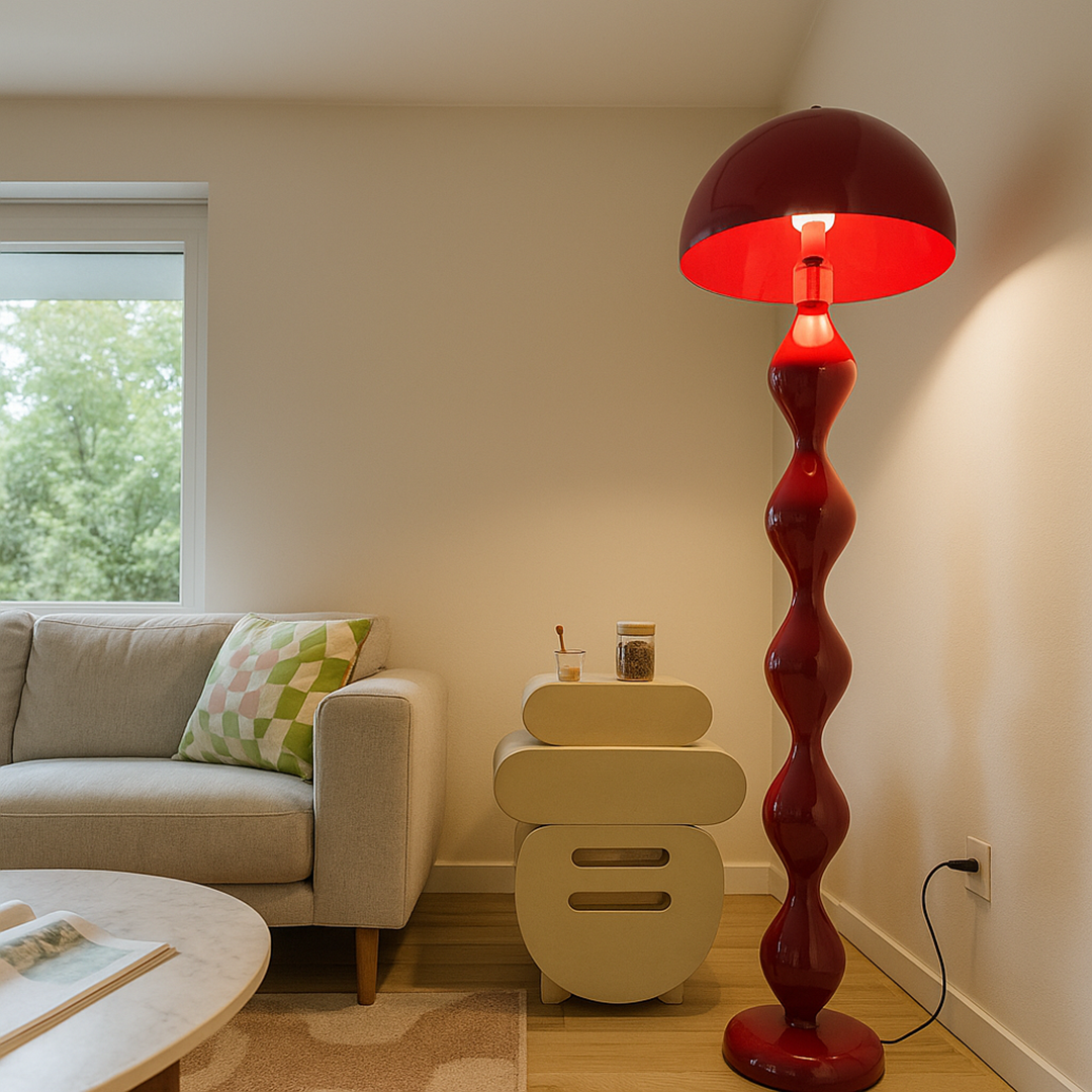 Slank gulvlampe | Moderne skandinavisk stil