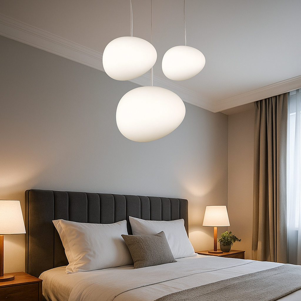 Pendul rotund pentru tavan — Design industrial sferic