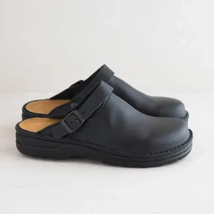 Støttende slip-on-tresko for menn | Euroselle
