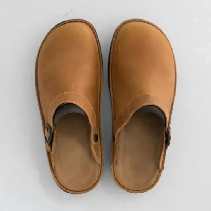 Støttende slip-on-tresko for menn | Euroselle
