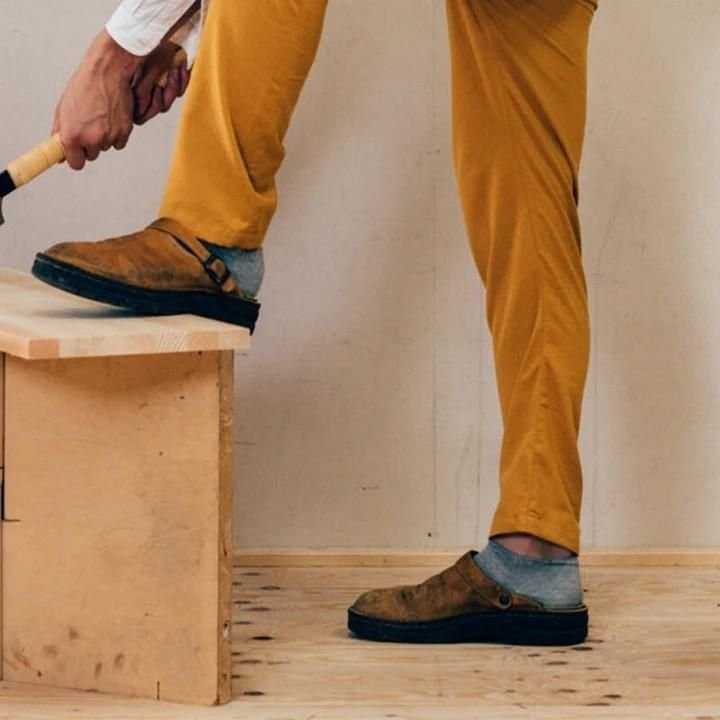 Støttende slip-on-tresko for menn | Euroselle