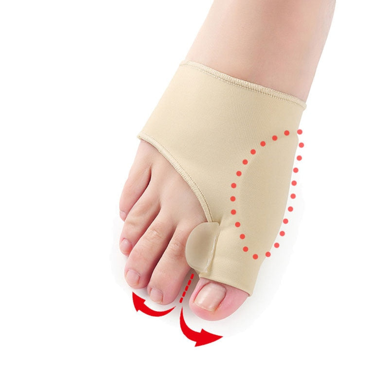 Big Toe Alignment Sleeve – Gel Cushion Pain Relief, Flexible Fabric