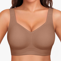 Wireless Push-Up Bra with Silicone Support Bands — Lift & Shape
