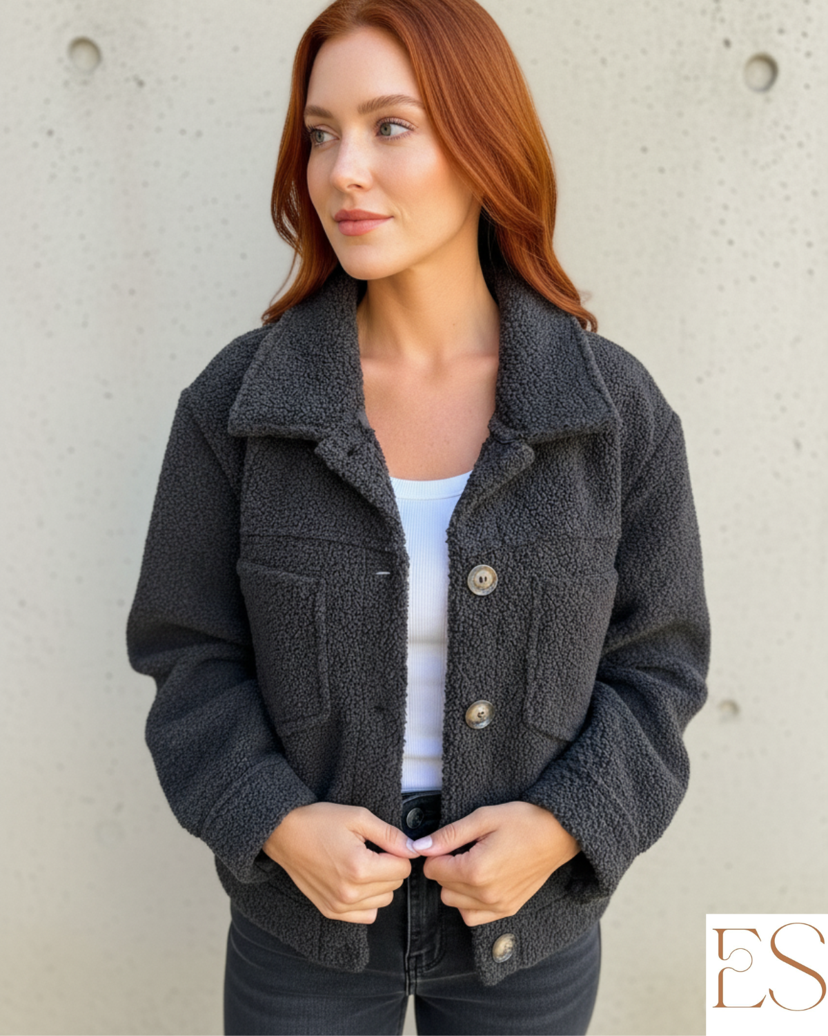 Veste en laine d’agneau