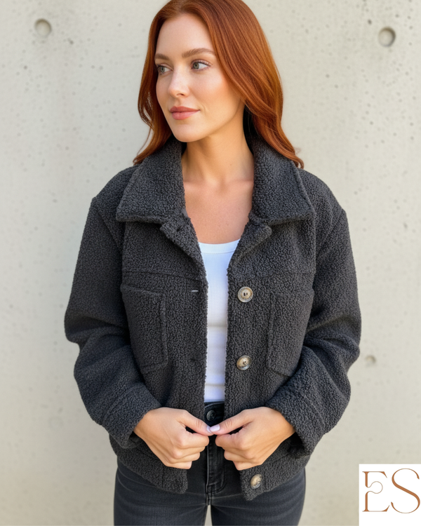 Veste en laine d’agneau