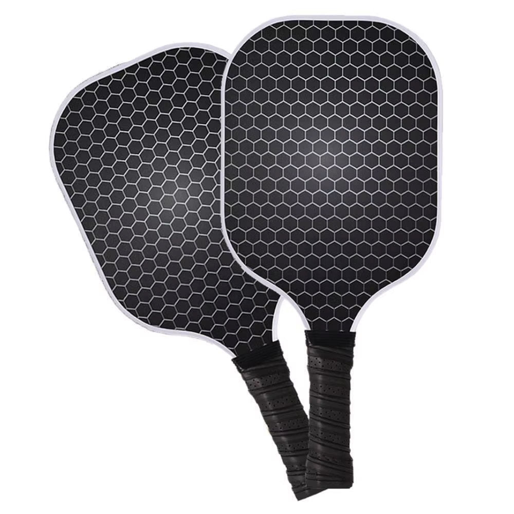 Carbon Fiber Face Pickleball Paddle — Honeycomb Core, Spin & Power