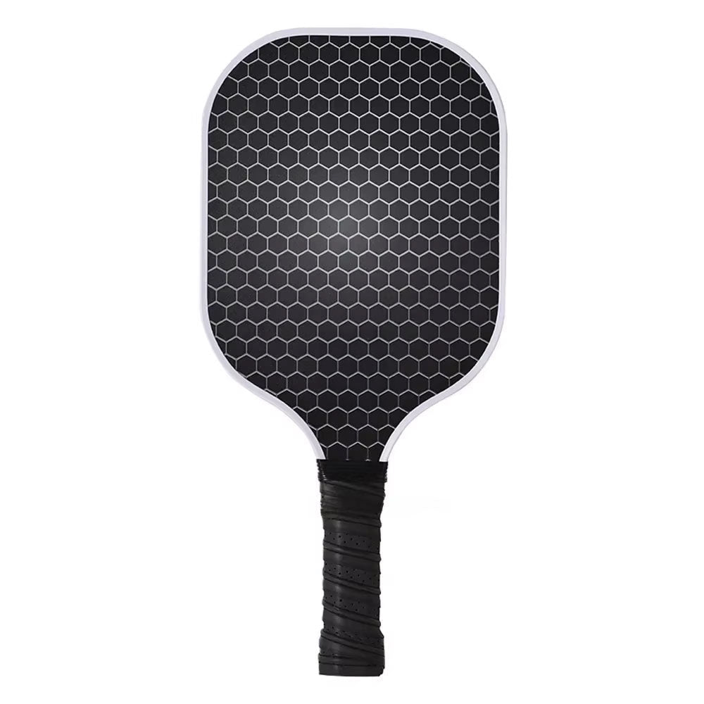 Carbon Fiber Face Pickleball Paddle — Honeycomb Core, Spin & Power