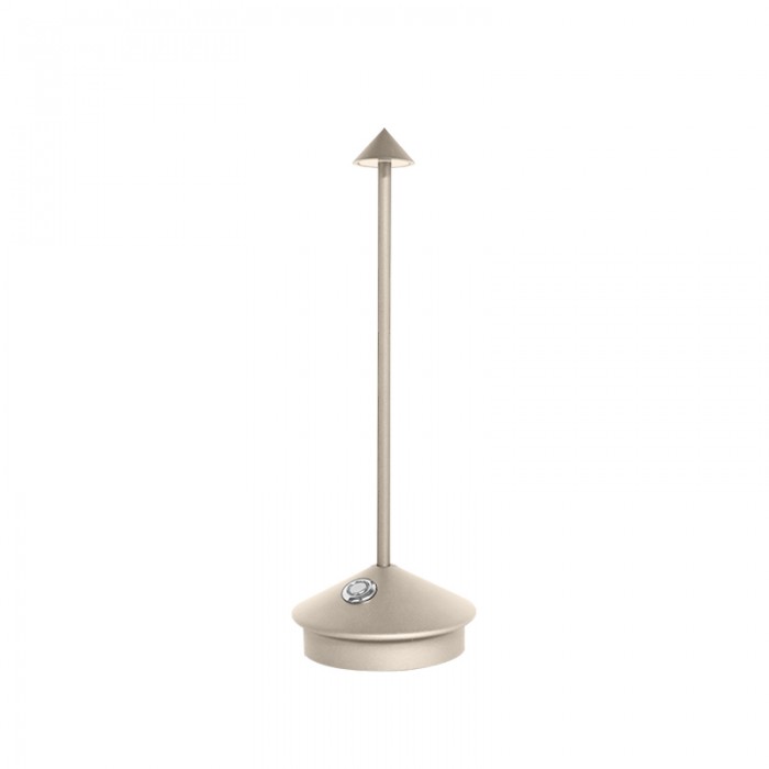 Ładowalna aluminiowa lampa LED oświetlająca, 12 in, 185 lumenów, 2700K