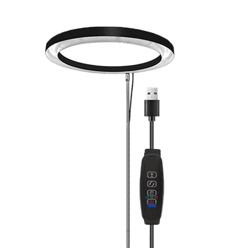 Stojanové LED světlo pro pěstování s plným spektrem — časovač, stmívač, 3 režimy, 8-65 palců
