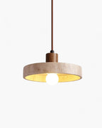 Travertine-Style Pendant Ceiling Light for Modern Kitchens