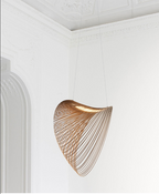 Everwood Birch Wood Pendant Light Fixture Ceiling Mount