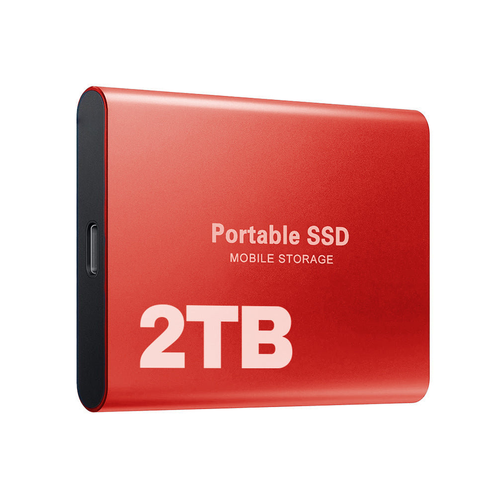 Bærbar ekstern SSD — USB-C-lagring med 1050 MB/s overføringshastighet