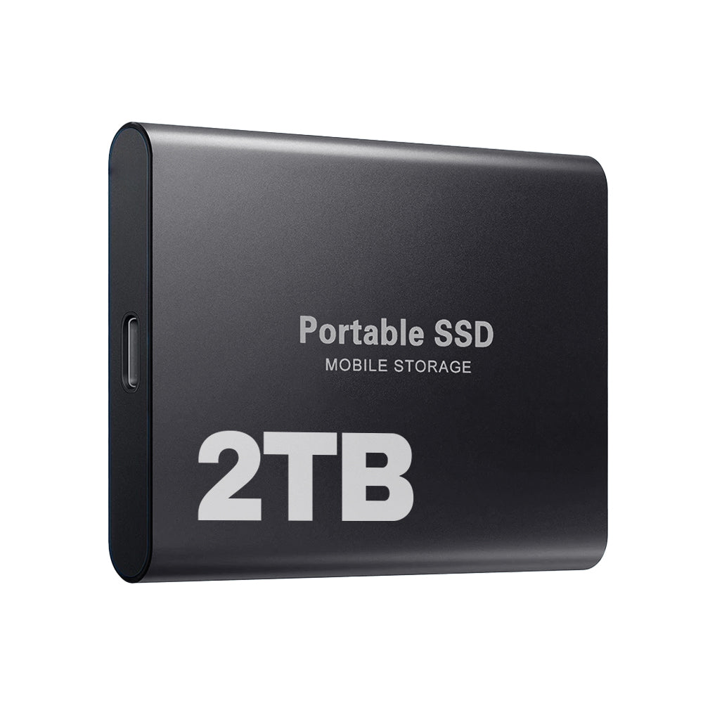 Bærbar ekstern SSD — USB-C-lagring med 1050 MB/s overføringshastighet
