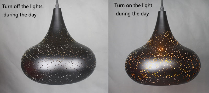 Vintage Pendant  Lamp Iron Loft Nordic