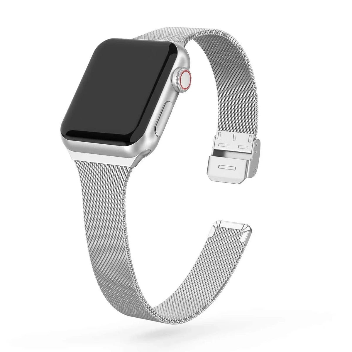 Apple Watch Stainless Steel Link Band — Magnetic Clasp, Sizes