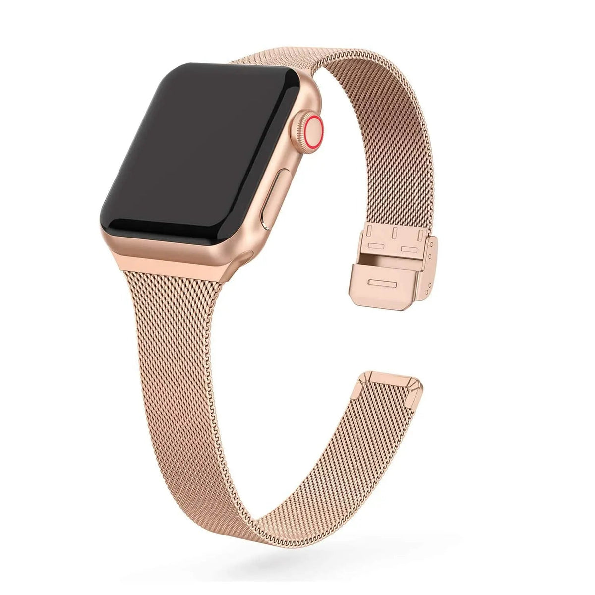 Apple Watch Stainless Steel Link Band — Magnetic Clasp, Sizes