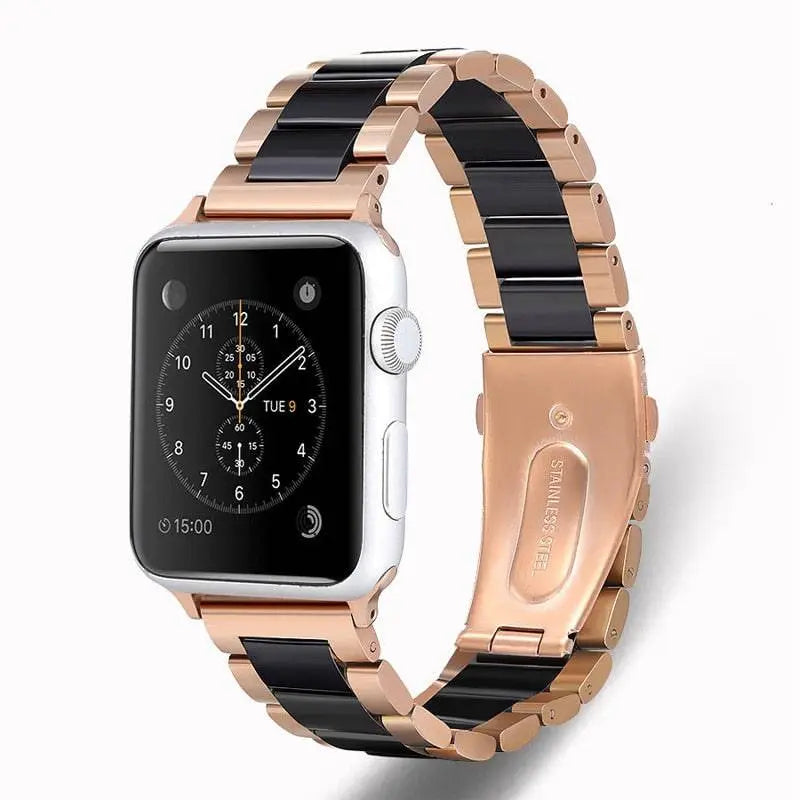 Correa de metal y cerámica para Apple Watch — Series 10/11/12, Ultra 49mm