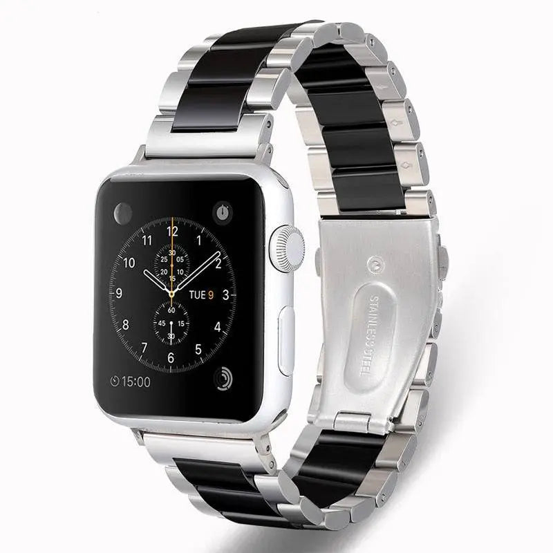 Correa de metal y cerámica para Apple Watch — Series 10/11/12, Ultra 49mm