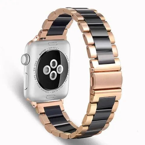 Correa de metal y cerámica para Apple Watch — Series 10/11/12, Ultra 49mm