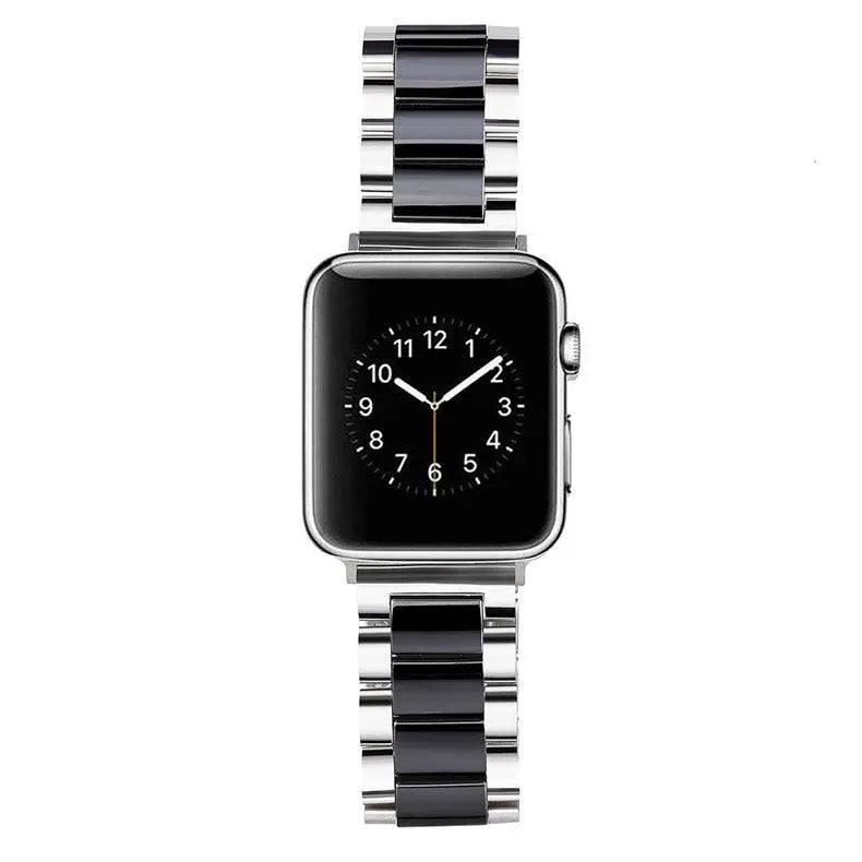 Correa de metal y cerámica para Apple Watch — Series 10/11/12, Ultra 49mm