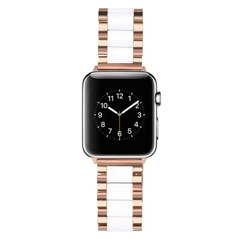 Correa de metal y cerámica para Apple Watch — Series 10/11/12, Ultra 49mm