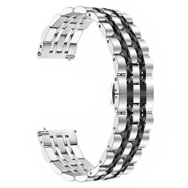 Galaxy Watch 4/5/6 Adjustable Stainless Steel Band — Secure Clasp