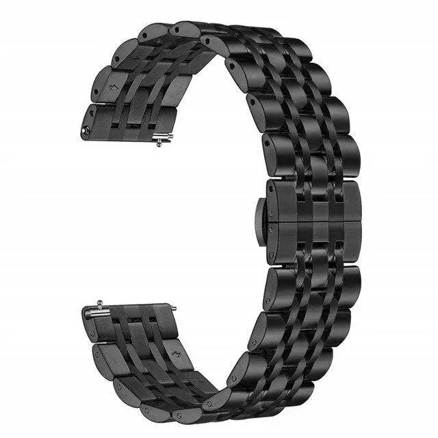Galaxy Watch 4/5/6 Adjustable Stainless Steel Band — Secure Clasp