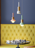 Astrid Metal & Wood Pendant Lights