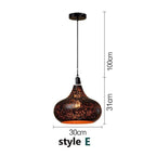 Vintage Pendant  Lamp Iron Loft Nordic