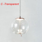 Nordic Rope & Glass Pendant Lights