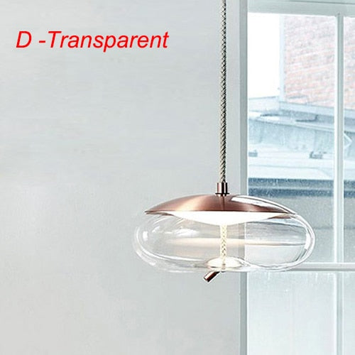Nordic Rope & Glass Pendant Lights