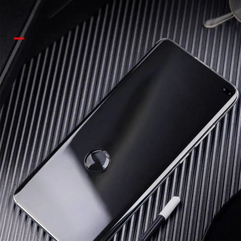 Hærdet anti-spion-glas til Samsung S21/S20/S10/S9/S8/Note20/10/9/8