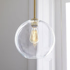 Zaire - Modern Glass Globe Pendant Lights