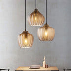 Jasper - Textured Glass Pendant Lights