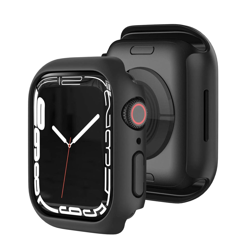 Polycarbonaat hoesje voor Apple Watch Series 7, 41mm/45mm + schermbescherming