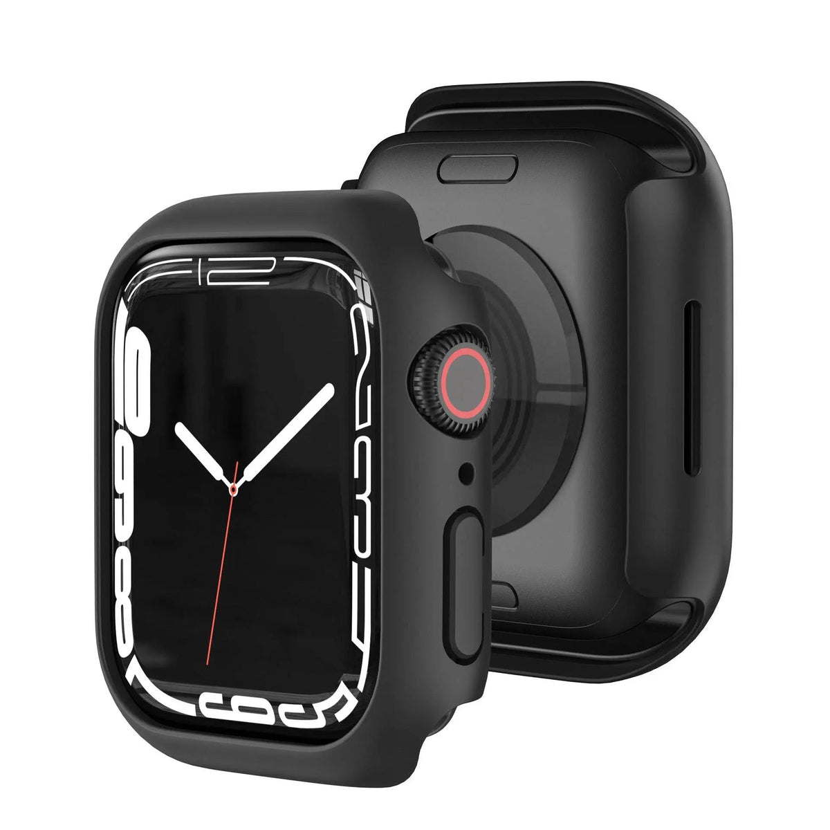 Polycarbonaat hoesje voor Apple Watch Series 7, 41mm/45mm + schermbescherming