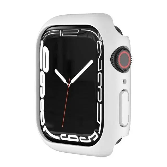 Polycarbonaat hoesje voor Apple Watch Series 7, 41mm/45mm + schermbescherming