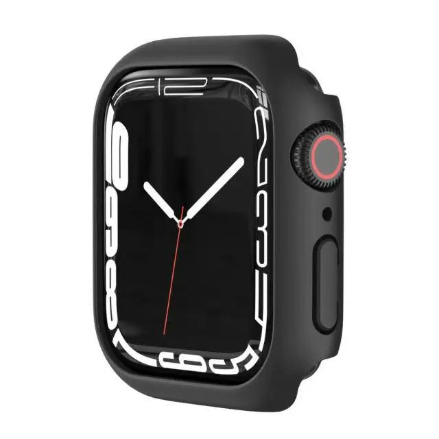 Polycarbonaat hoesje voor Apple Watch Series 7, 41mm/45mm + schermbescherming
