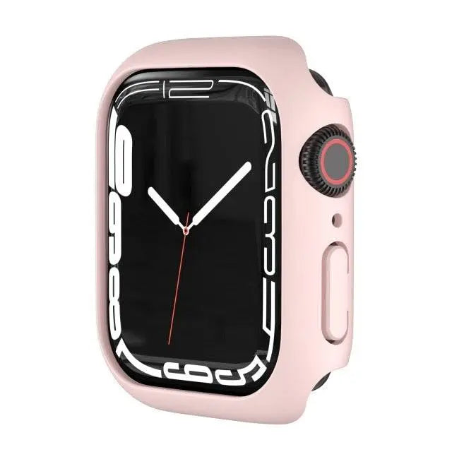 Polycarbonaat hoesje voor Apple Watch Series 7, 41mm/45mm + schermbescherming