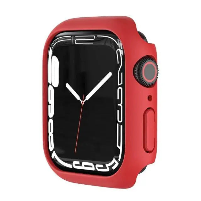 Polycarbonaat hoesje voor Apple Watch Series 7, 41mm/45mm + schermbescherming