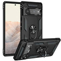 Google Pixel 6/6 Pro Shockproof Case — Rotating Ring Kickstand