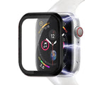Metalowy bumper do Apple Watch Series 7/8/9 — 41mm i 45mm, szkło hartowane