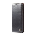 Hoesje met lederlook voor iPhone 13 - randbescherming, toegang tot knoppen
