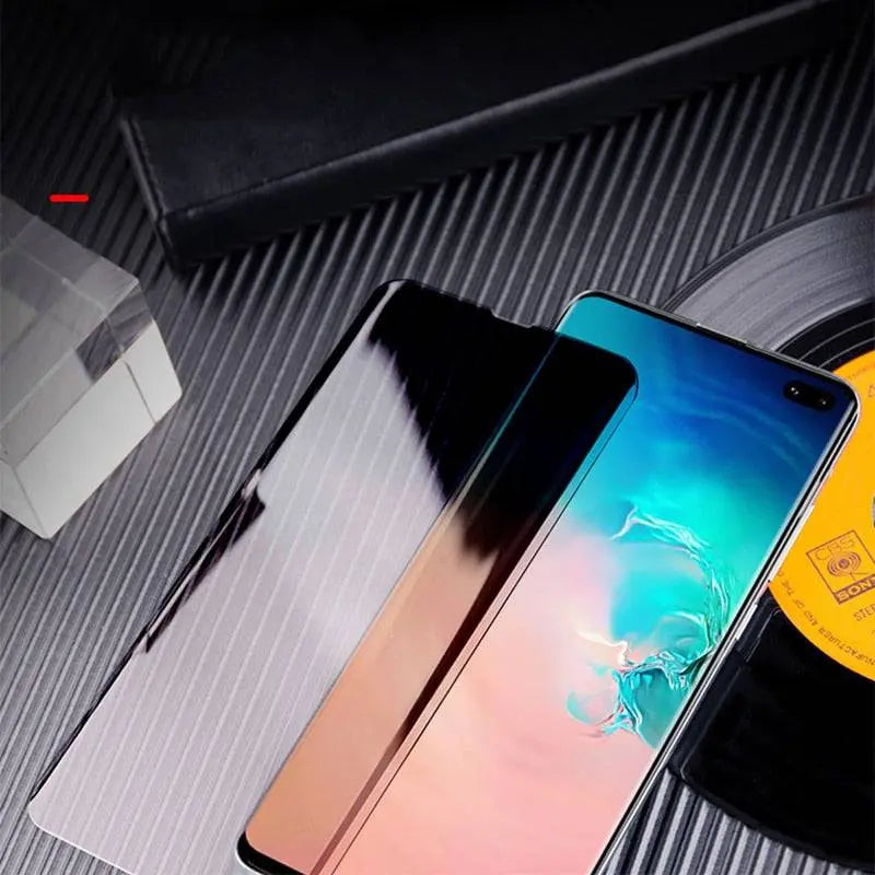 Proteção de ecrã antiespionagem temperada para Galaxy S22, S22 Plus e S22 Ultra