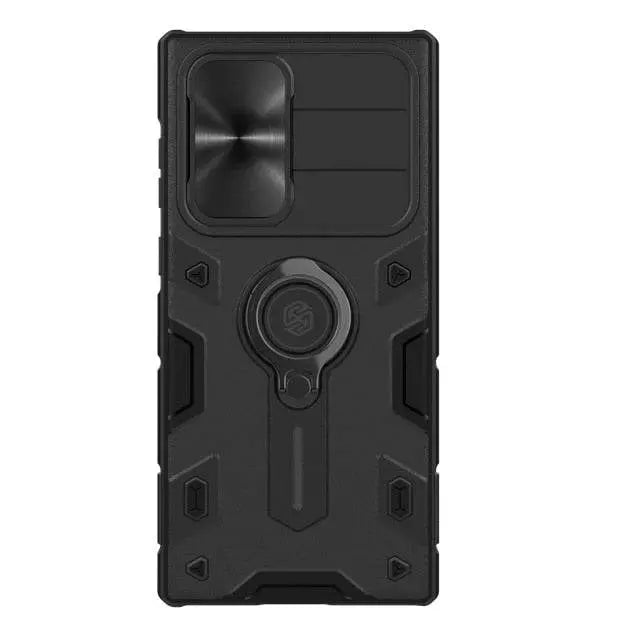 Galaxy S22 Ultra Aluminum Case — Kickstand, Camera Guard